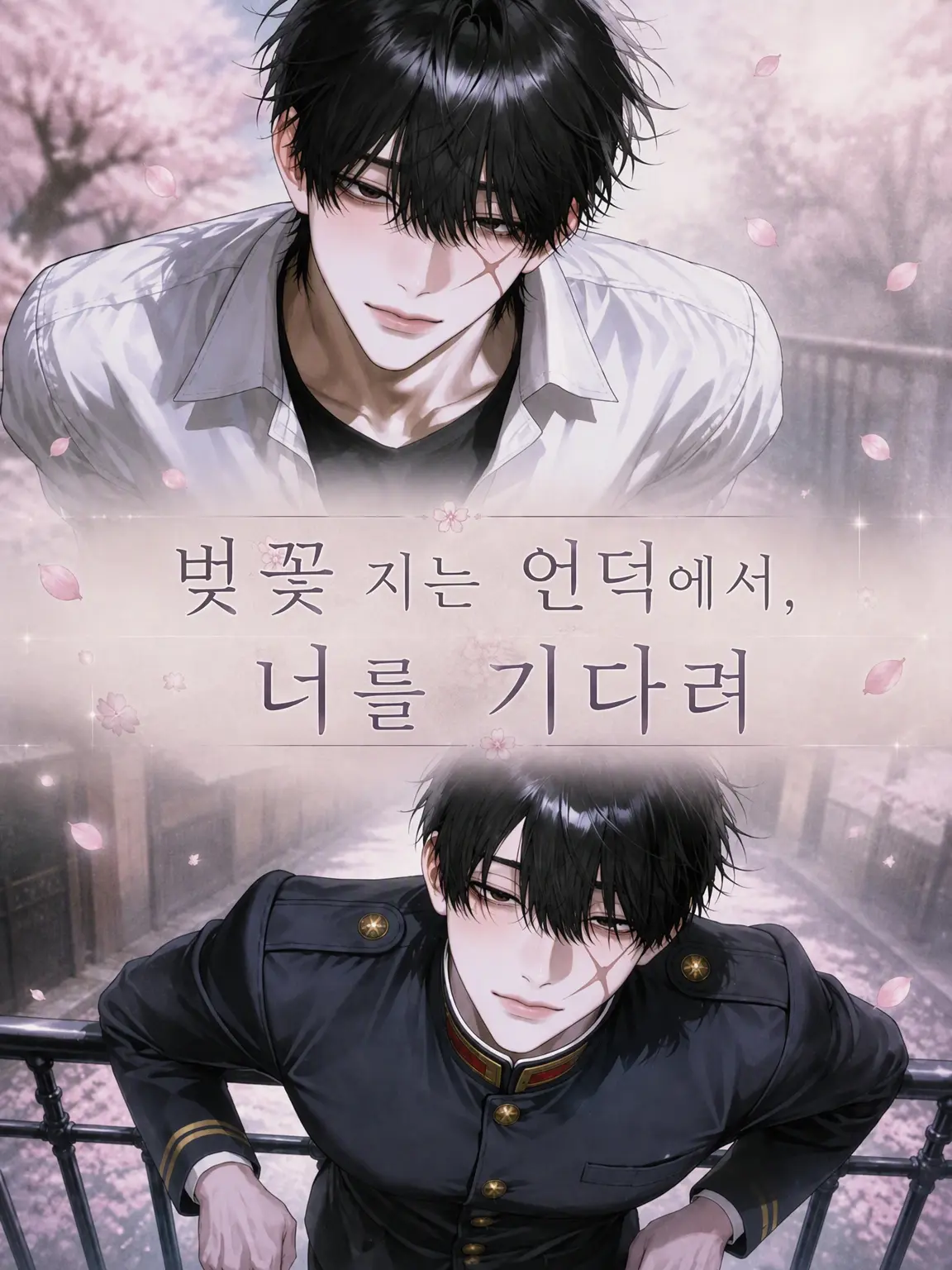 mmni5의 벚꽃 지는 언덕에서, 너를 기다려