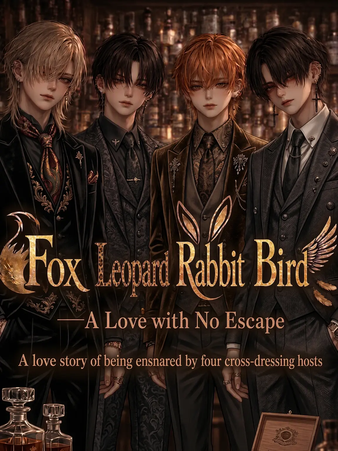 Hano3의 Fox, Leopard, Rabbit, Crow