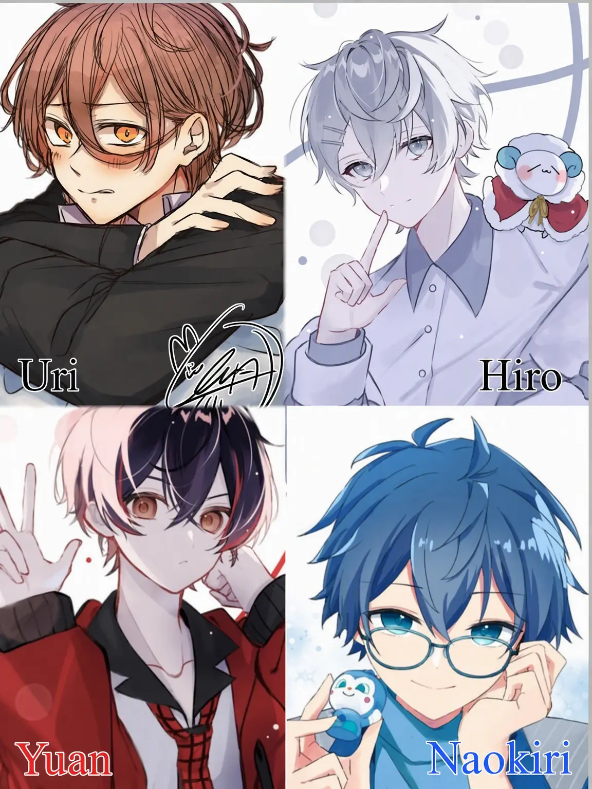 Yuki._.0330의 ‪‪‬‪‪‬꒷꒦ 4 Cold Princes .