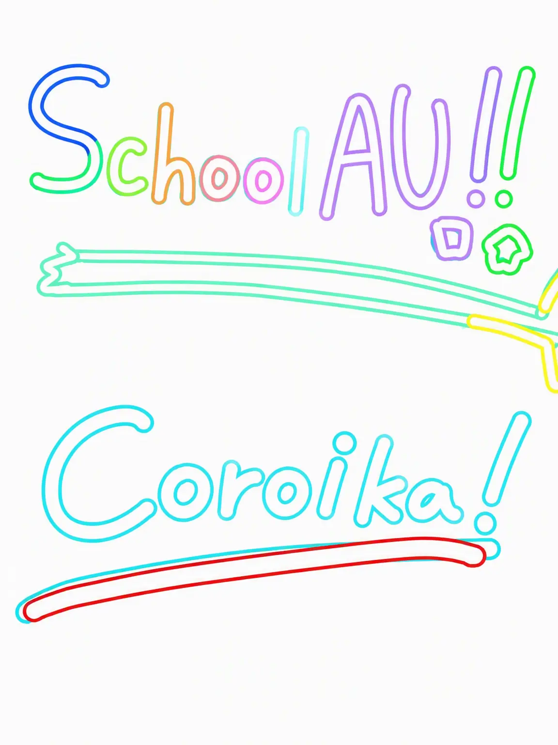 TimidHeron1256의 Splatoon Manga School AU!!