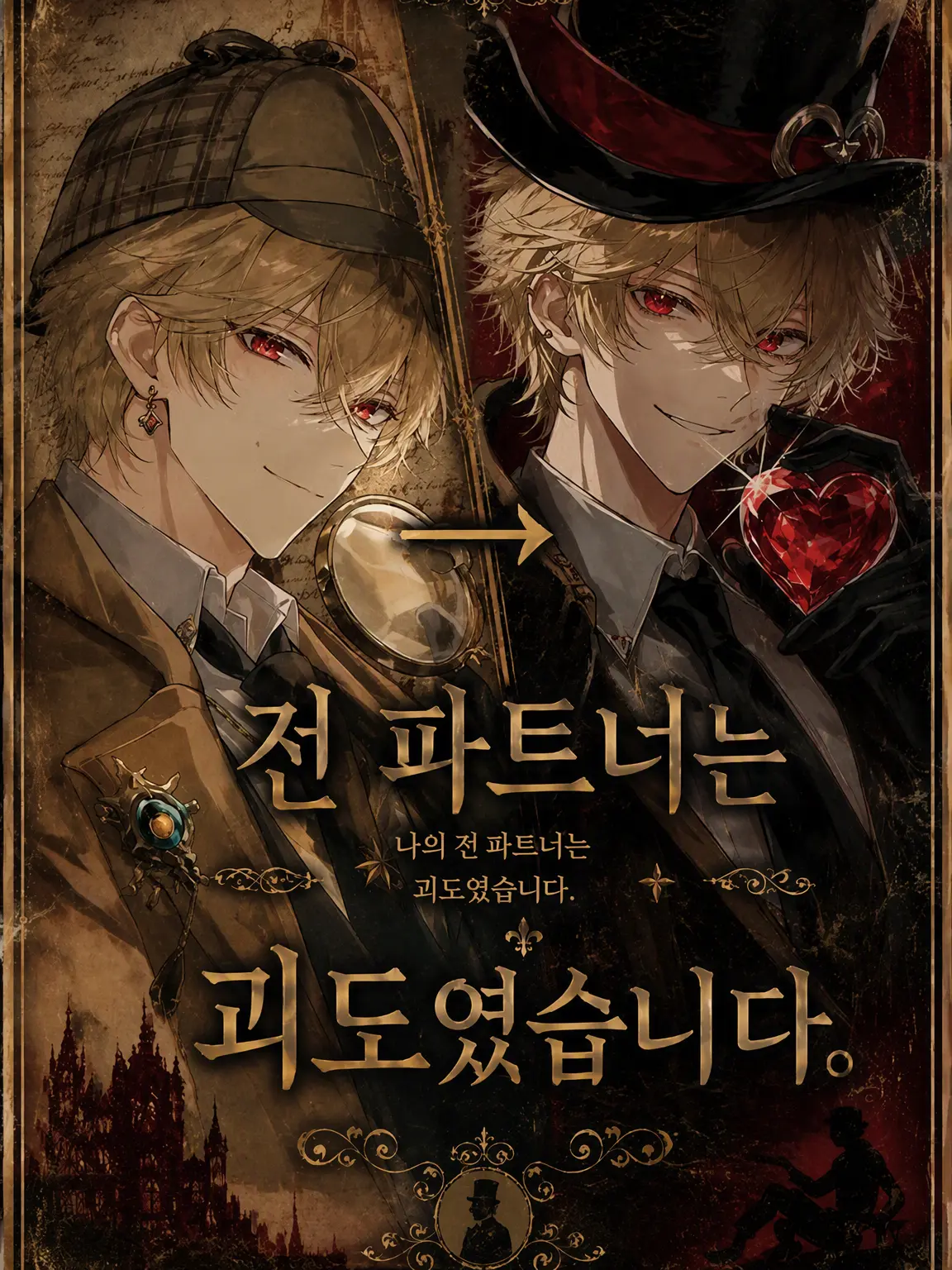 popoposan의 전 파트너는 괴도였습니다.