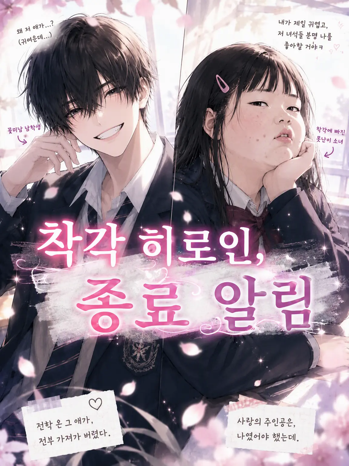 chocolate_3326의 착각 히로인, 종료 알림
