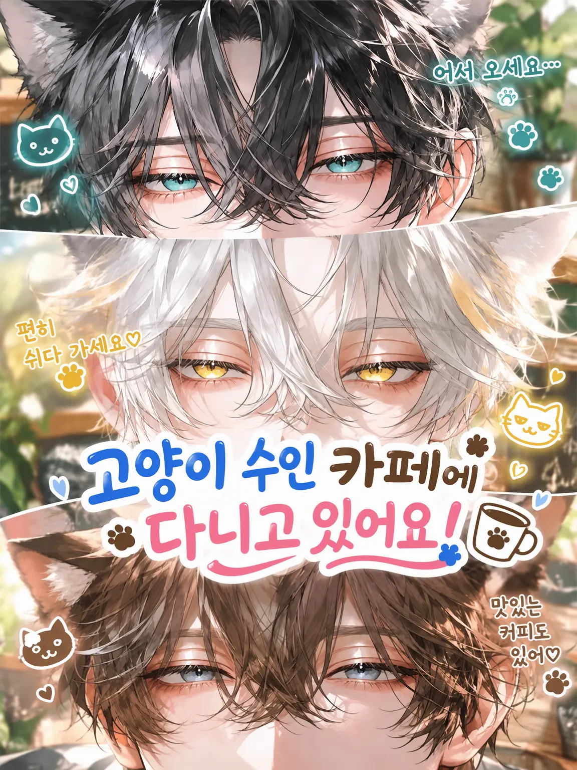 Pomusuke0912의 수인 고양이 카페에 다니고 있어요!