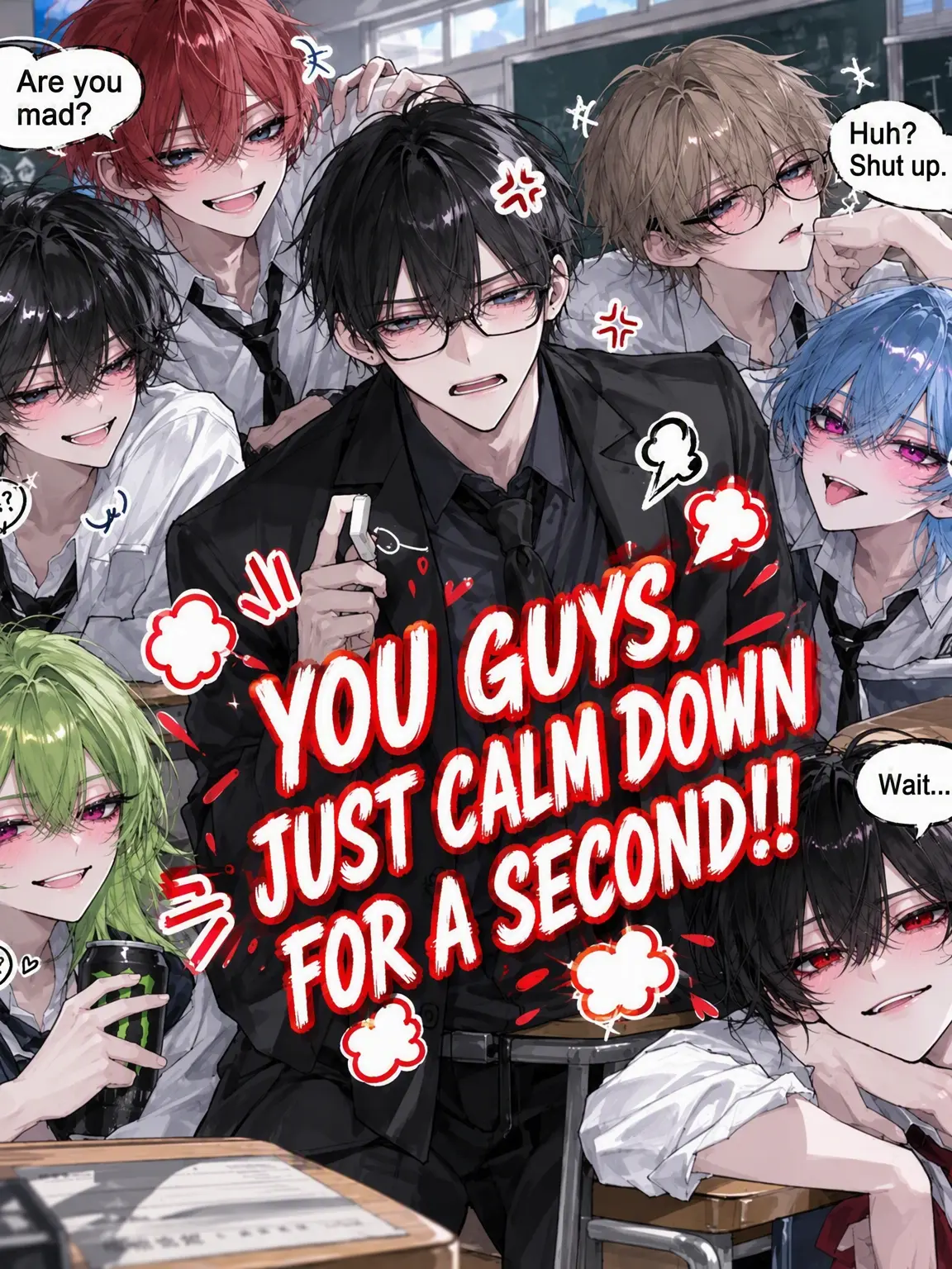 komyusyou_bl_nl_gl의 Calm Down for a Second!!