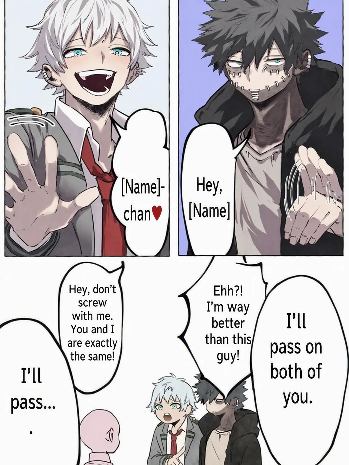 aoneko0807의 Dabi and Touya