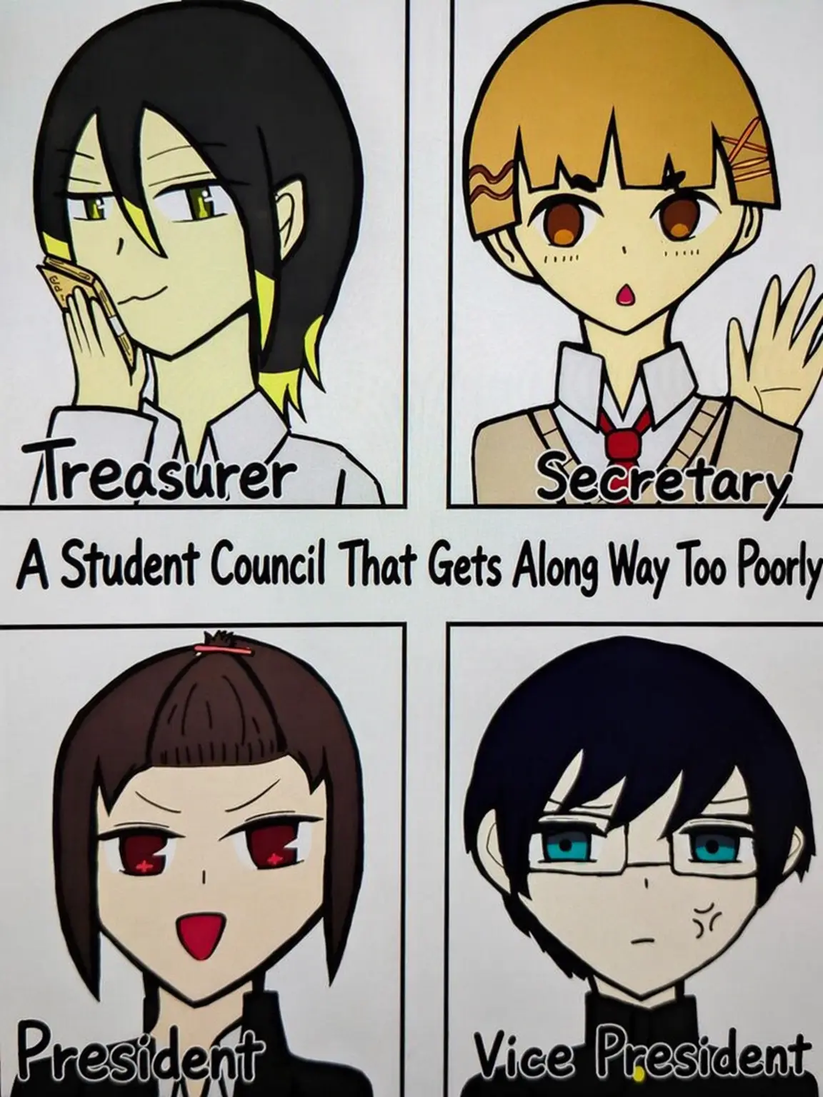 otenkjsan_00의 The Student Council with Terrible Chemistry