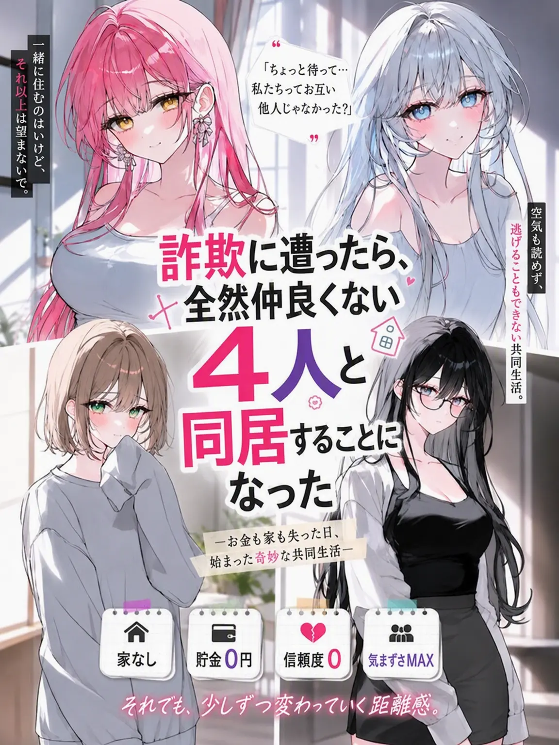 kaneko824의 元カノ4人と同居生活?!?!