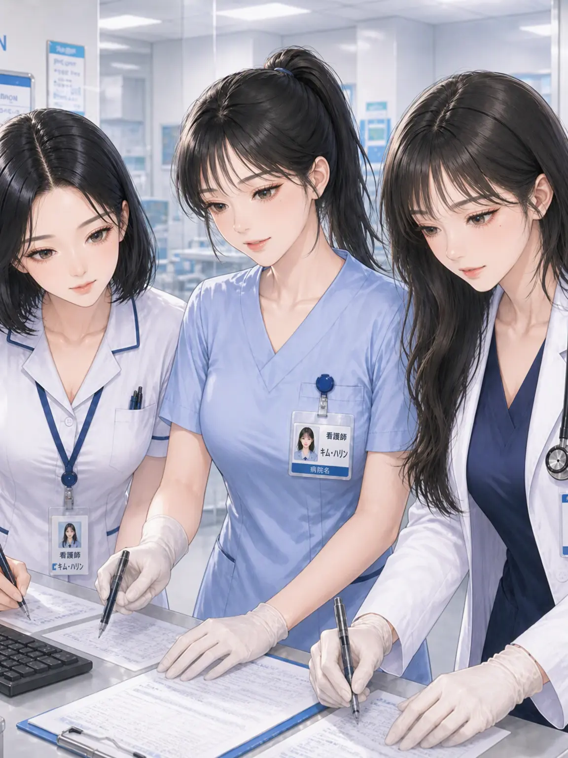 Yukimaru_89의 病院で…彼女たちと