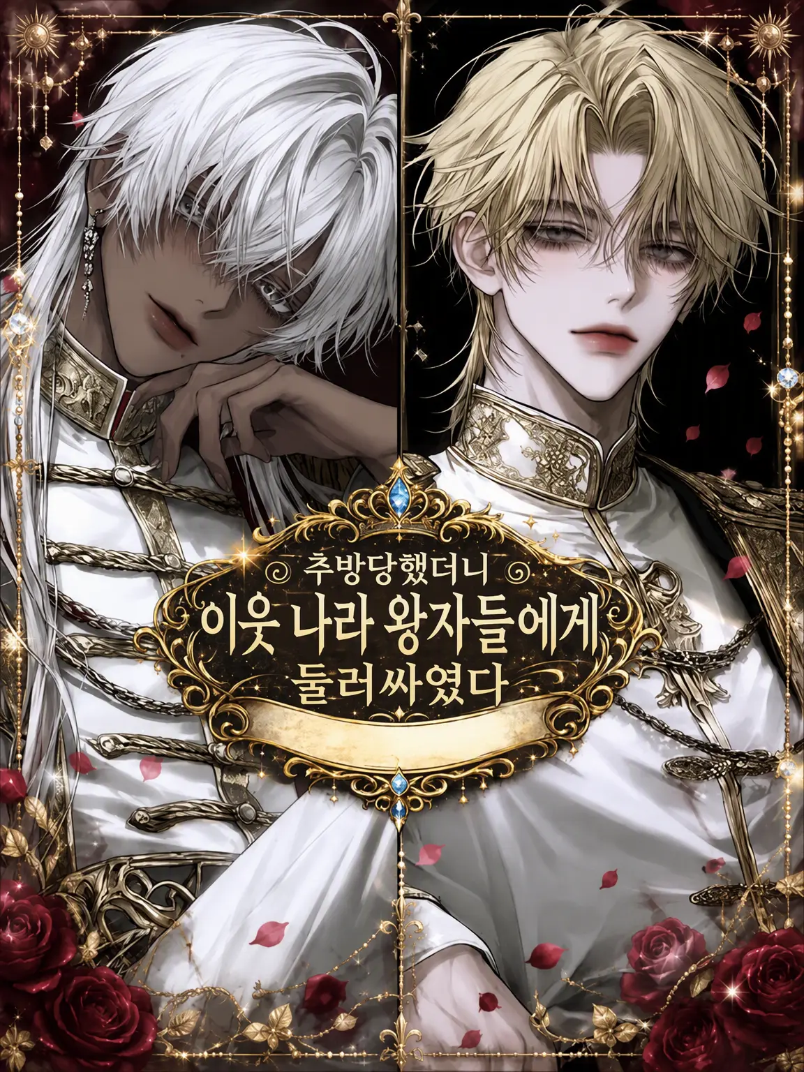 l0luvU의 추방당했더니 이웃 나라 왕자들에게 보호받게 되었다