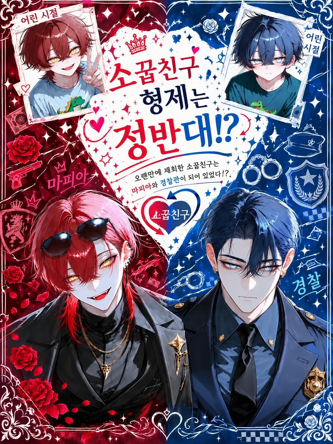 Jagajaga의 소꿉친구 형제는 정반대?!