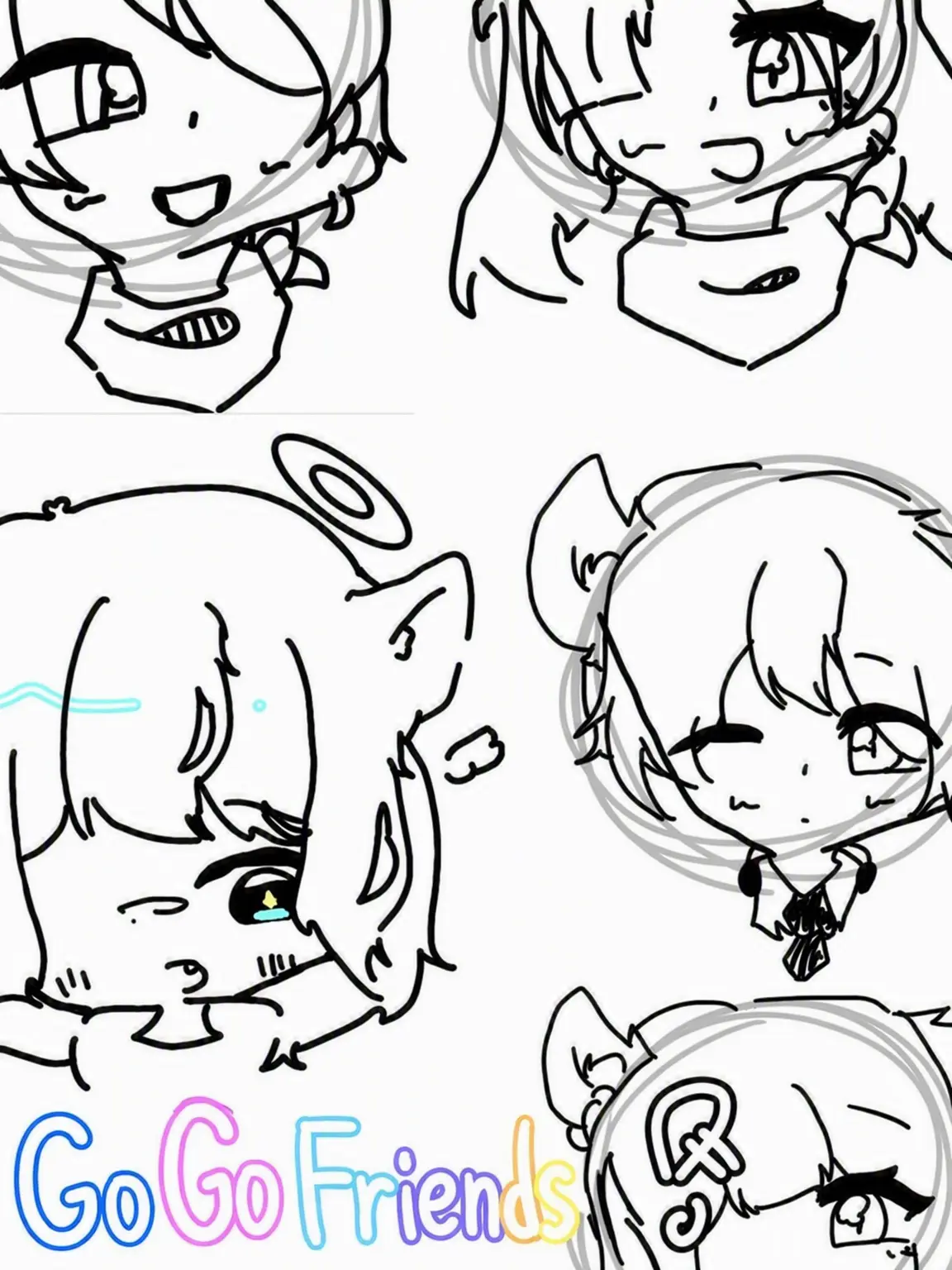 Siyusiyu의 Gogo Friends x Reincarnation Yokai Class
