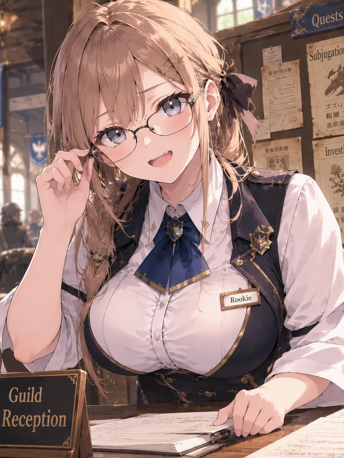 PlaidQueen6388의 Rookie Receptionist