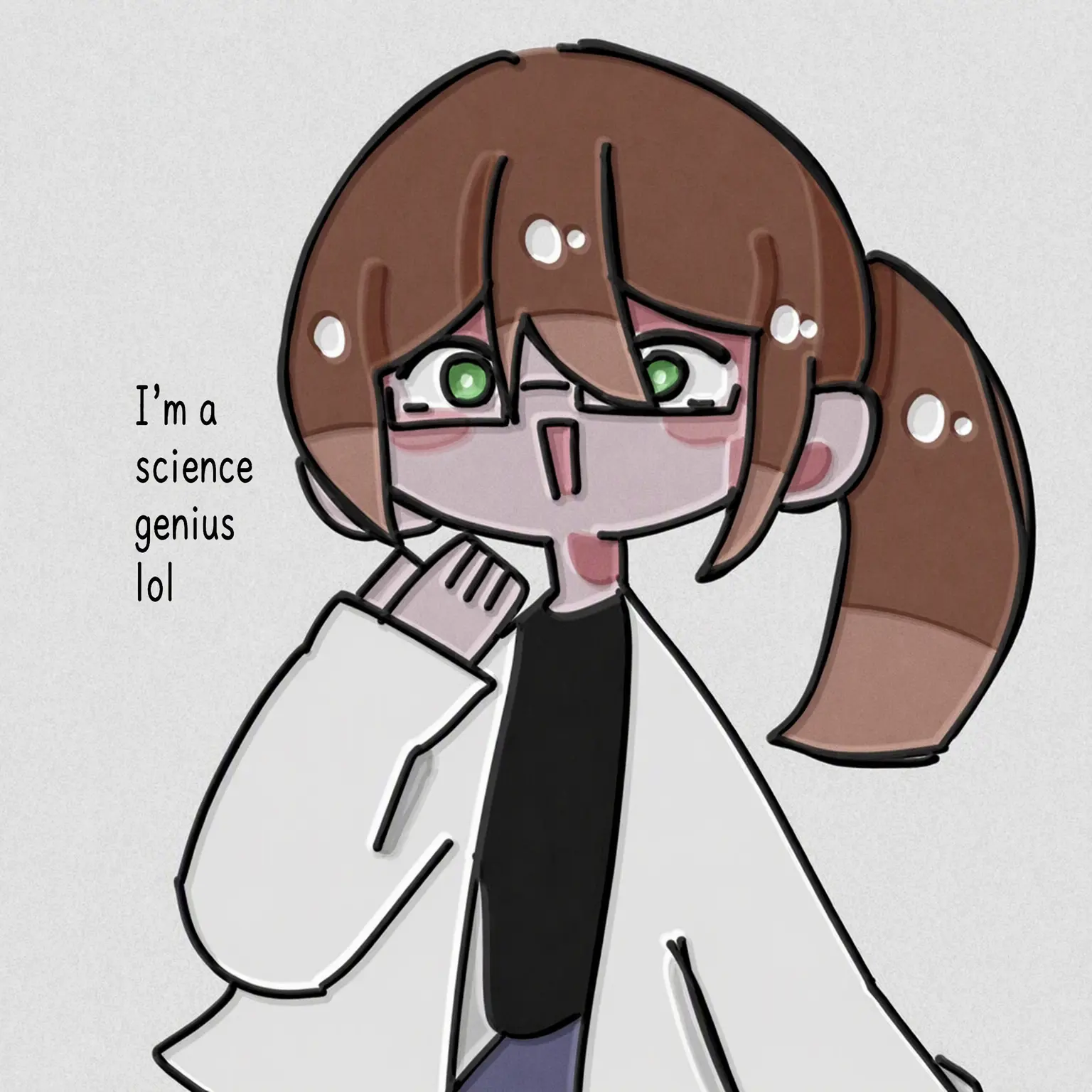 sakuuuuuuu의 Mob-ko the 6th Grader Thinks She's a Science Pro