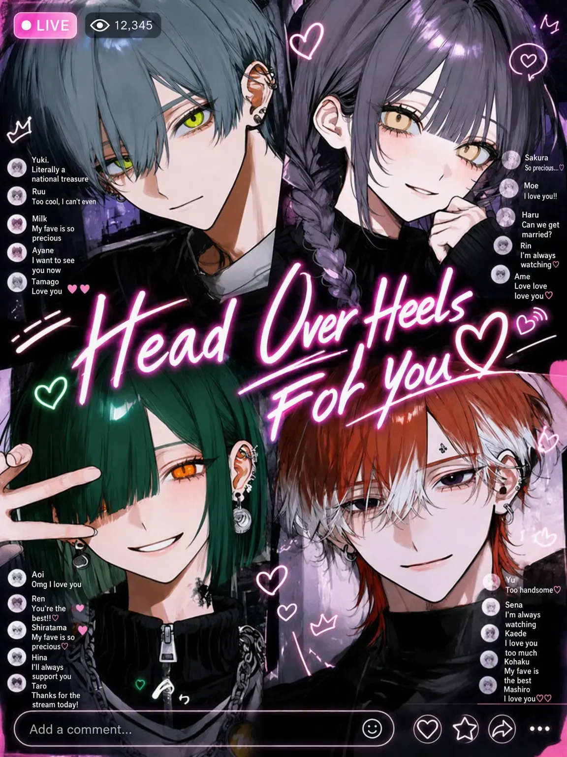 meu_o0의 Head Over Heels for You ♡