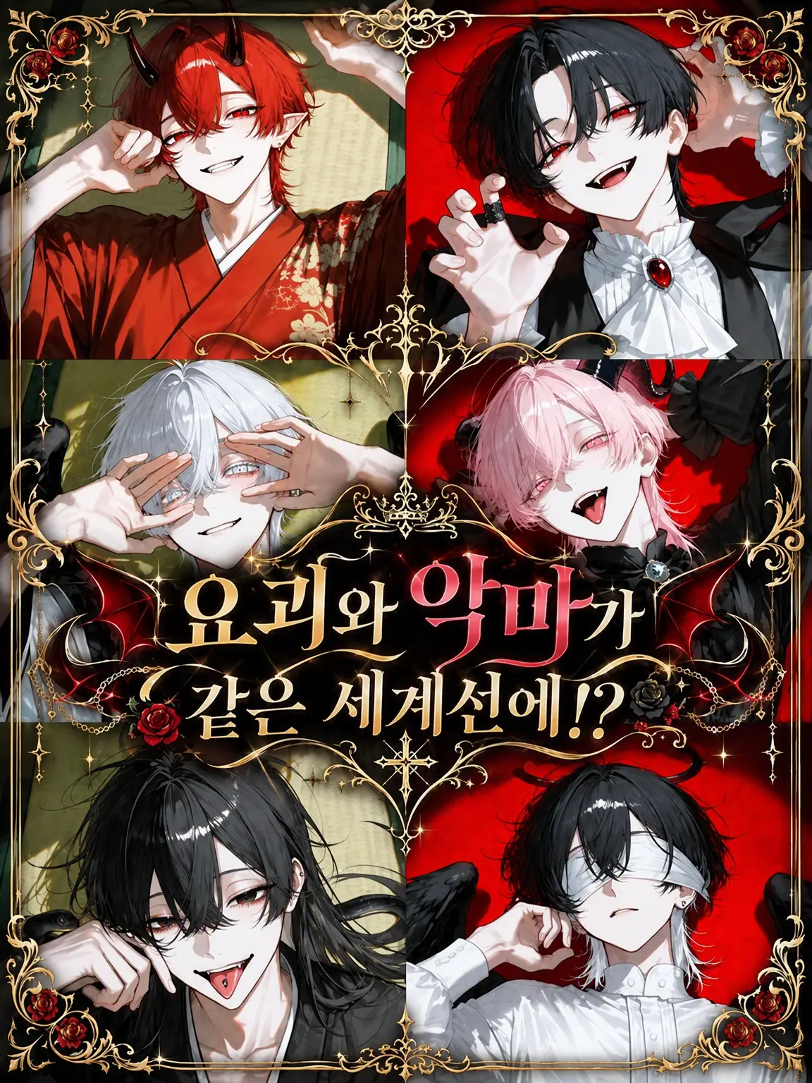 gohannnnn의 요괴와 악마가 같은 세계선에!?