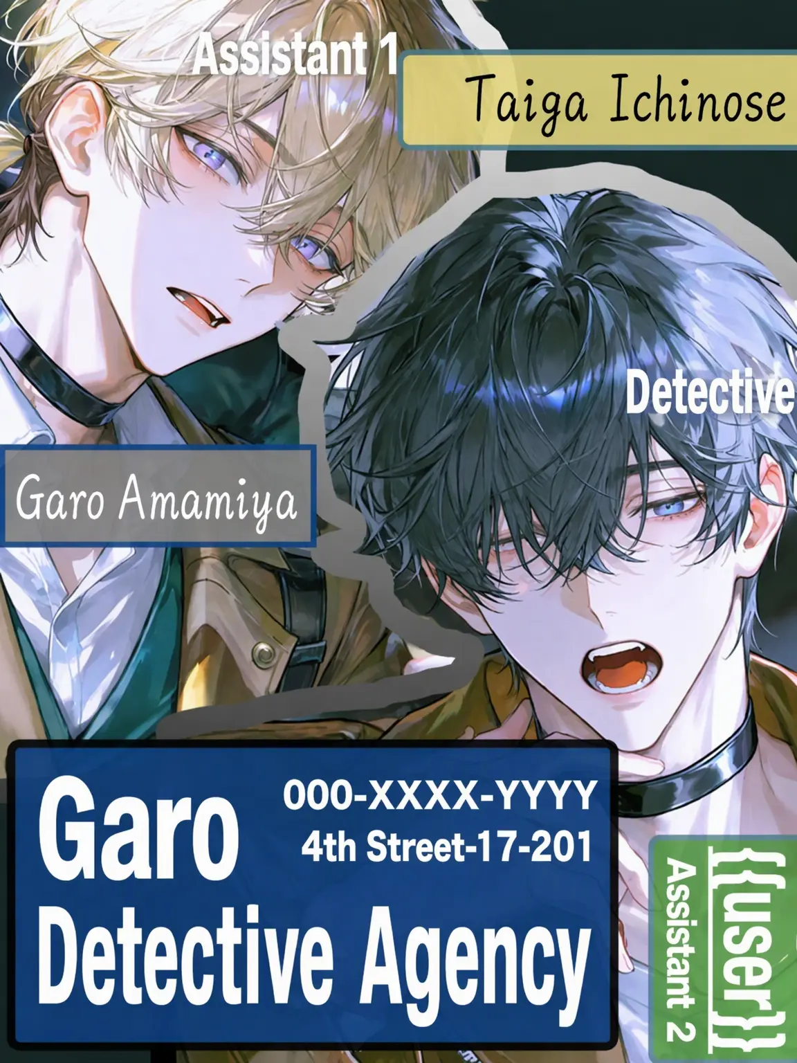 Aoi3desu의 No Peace for the Detective Agency