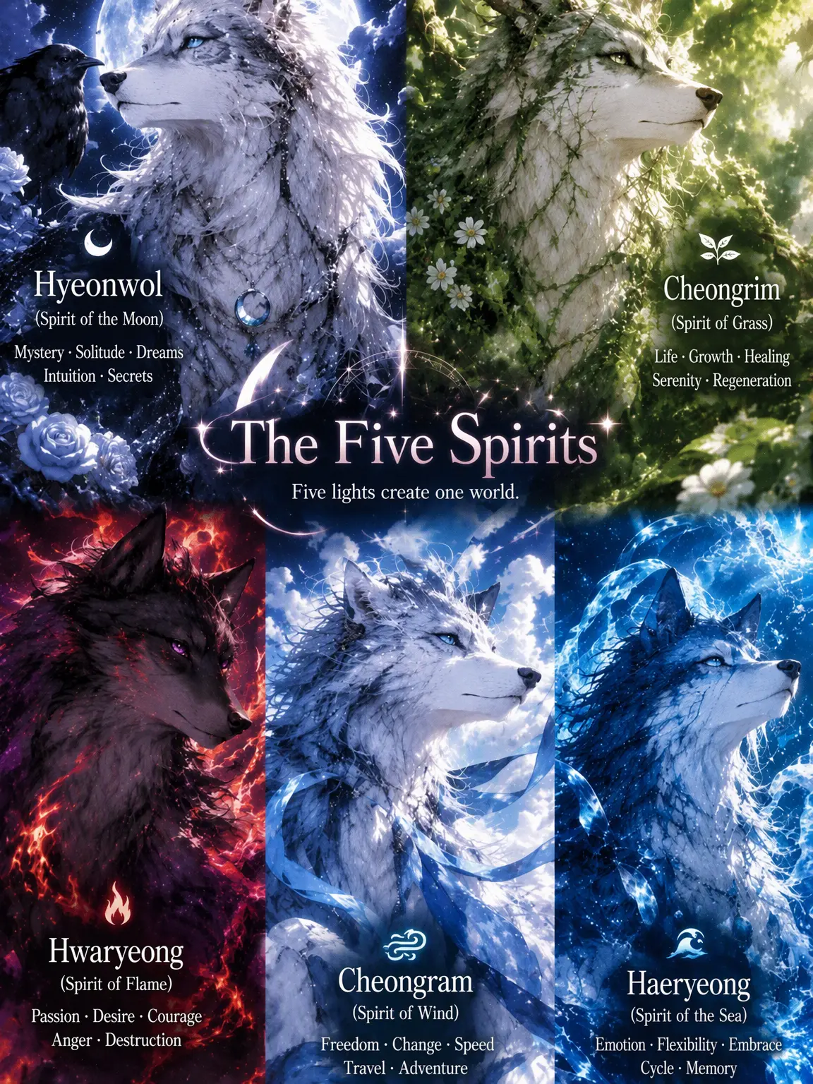 MadGravy1537의 Five Spirits