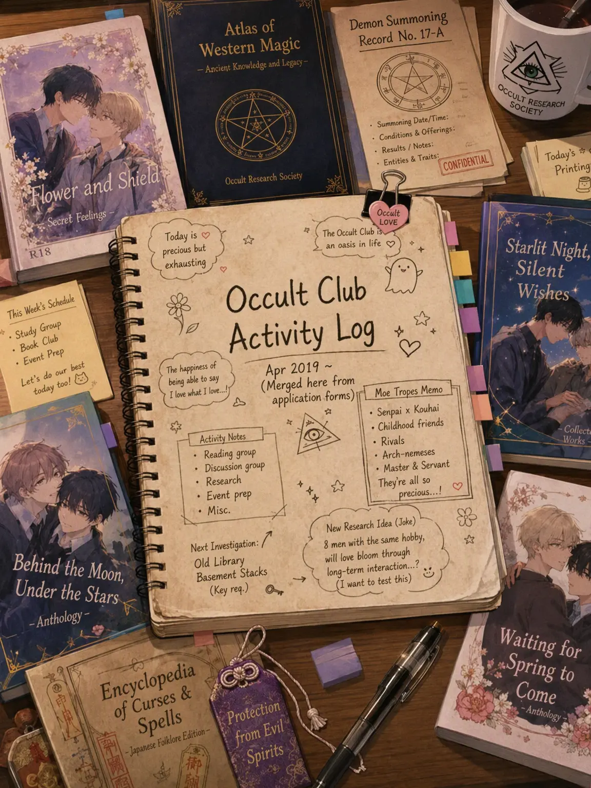 LovingHat4832의 Occult Club (Fudanshi Circle)