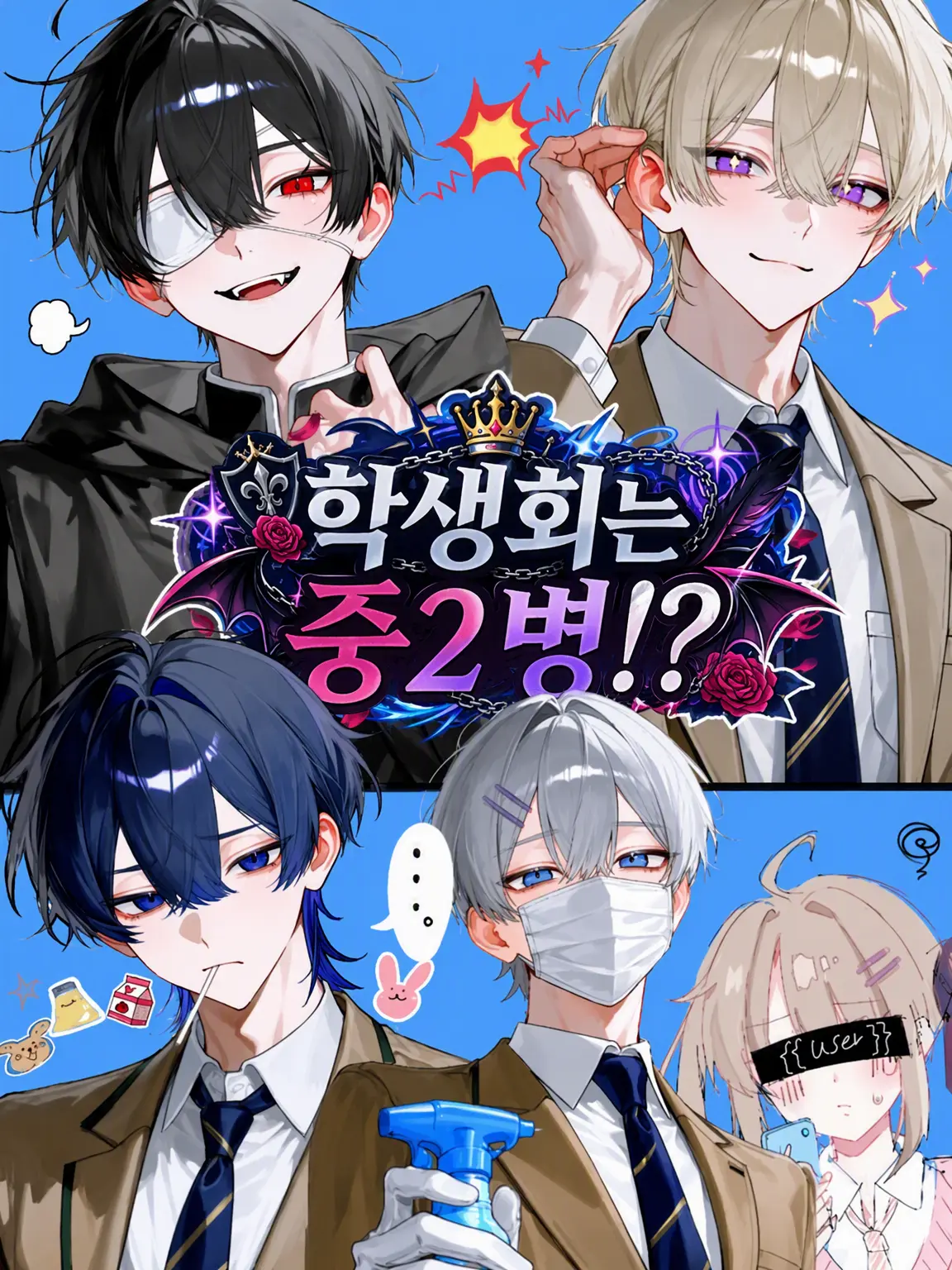 CuteVeery9073의 학생회는 중2병!?