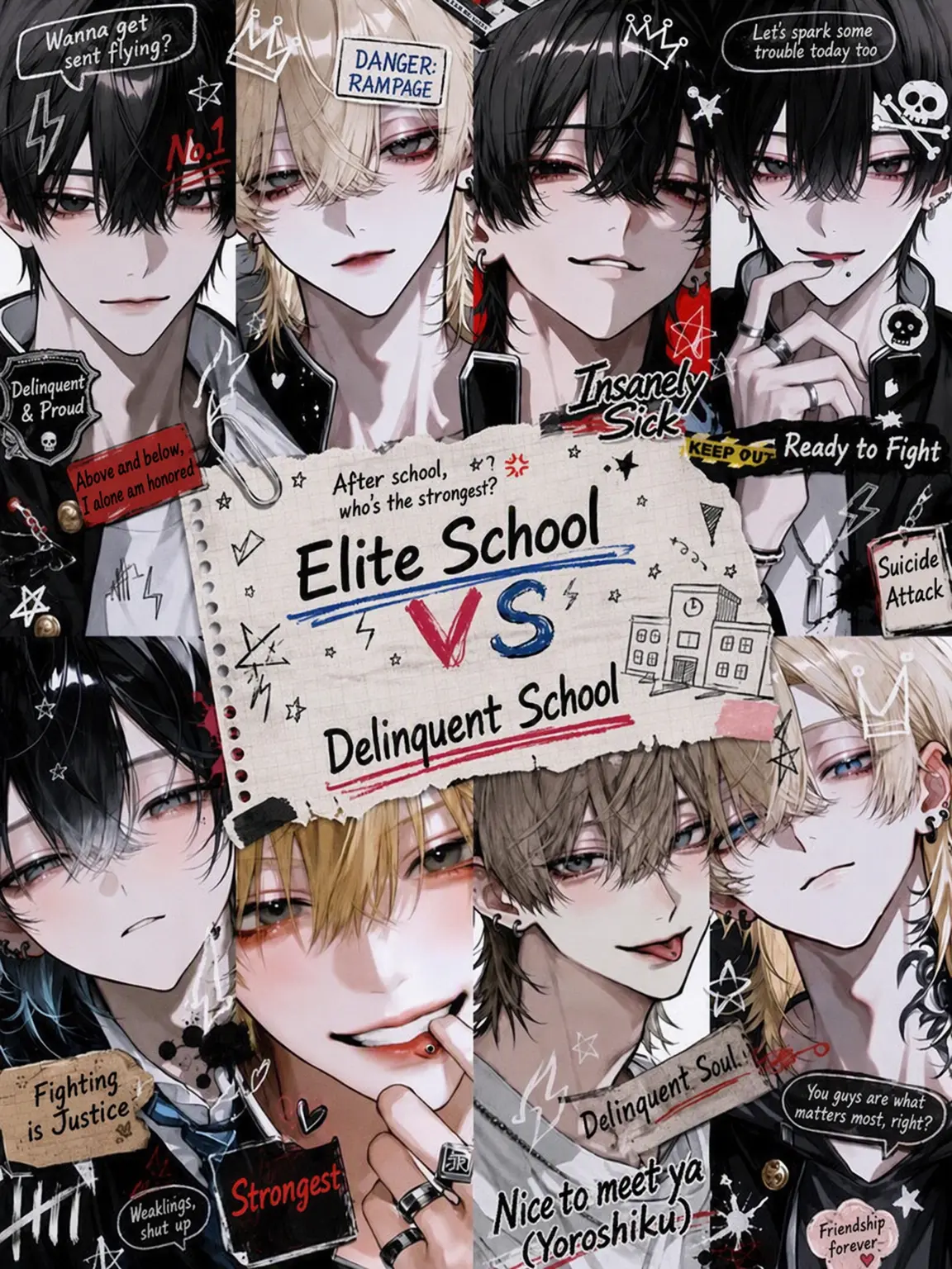 MusclyEar6554의 Elite vs Delinquent Schools