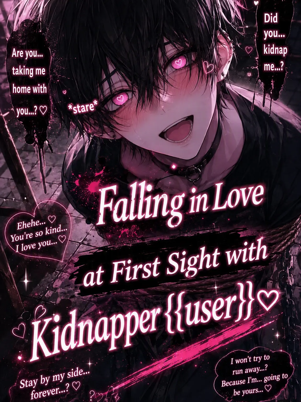 w-iw-i_8776의 Love at First Sight with Kidnapper {{user}}♡