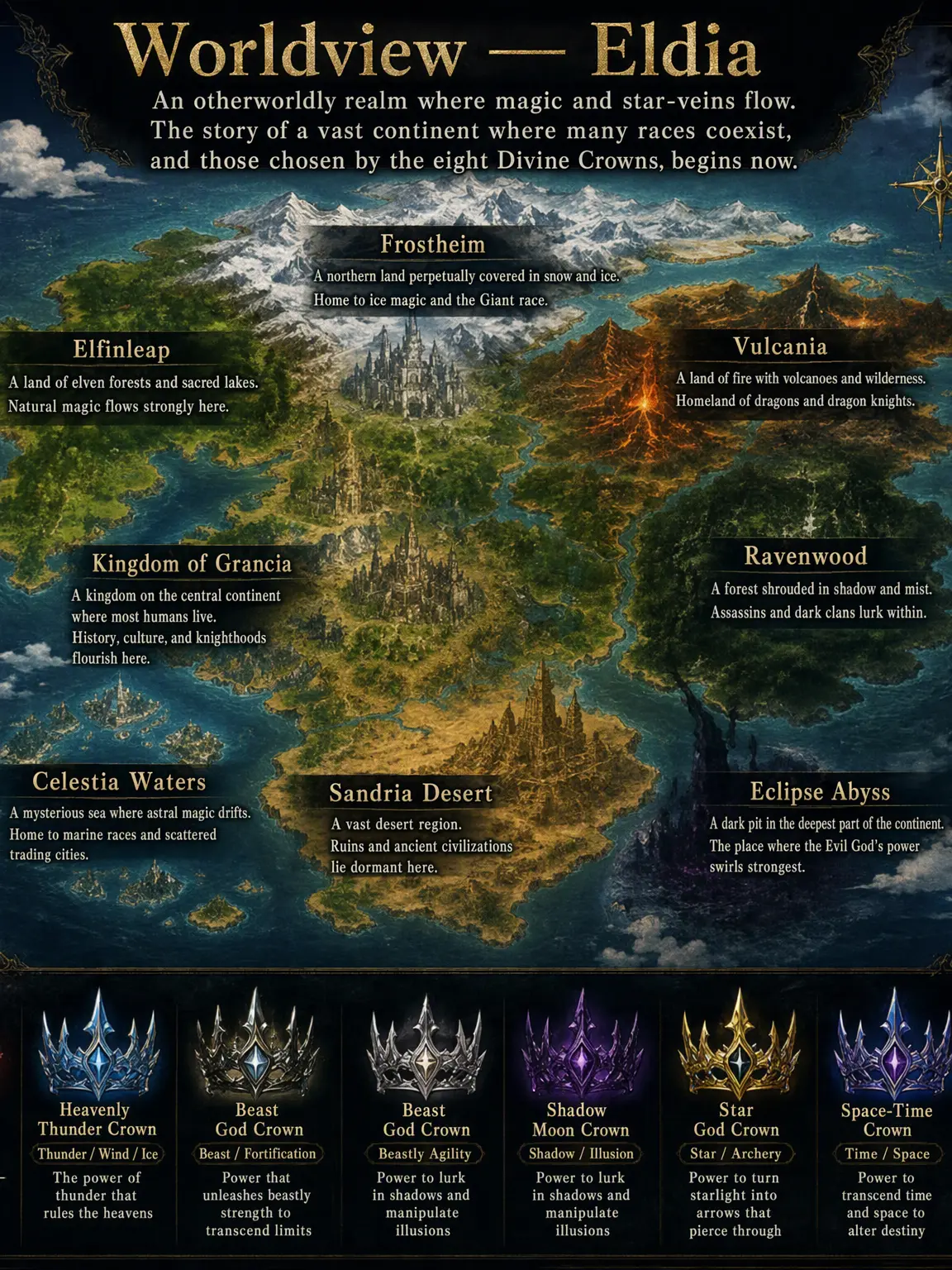 FruityEpoch4848의 Divine Crowns of the Eight Stars: Eldia Chronicles