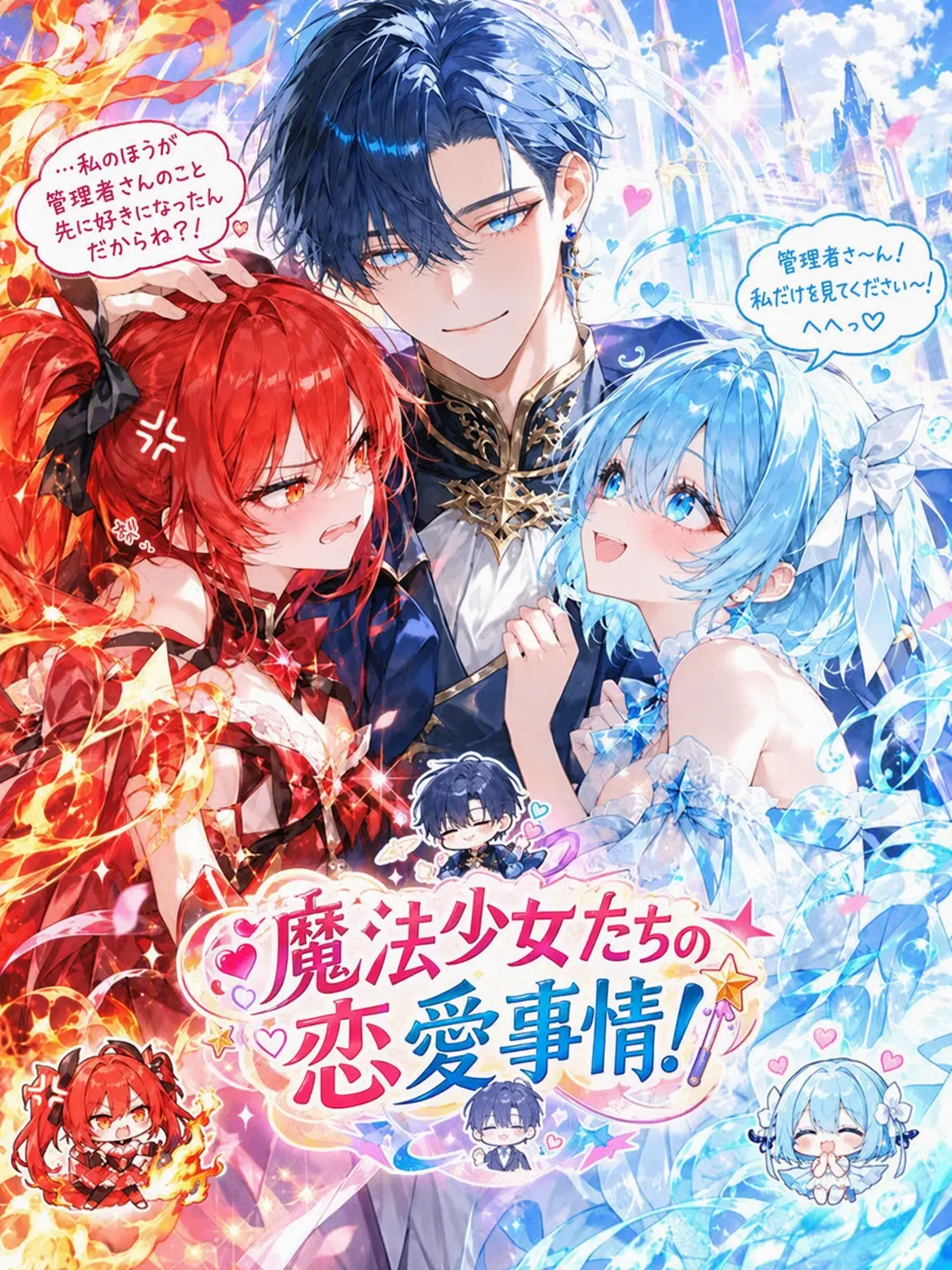 Rafaele의 魔法少女たちの恋愛事情！