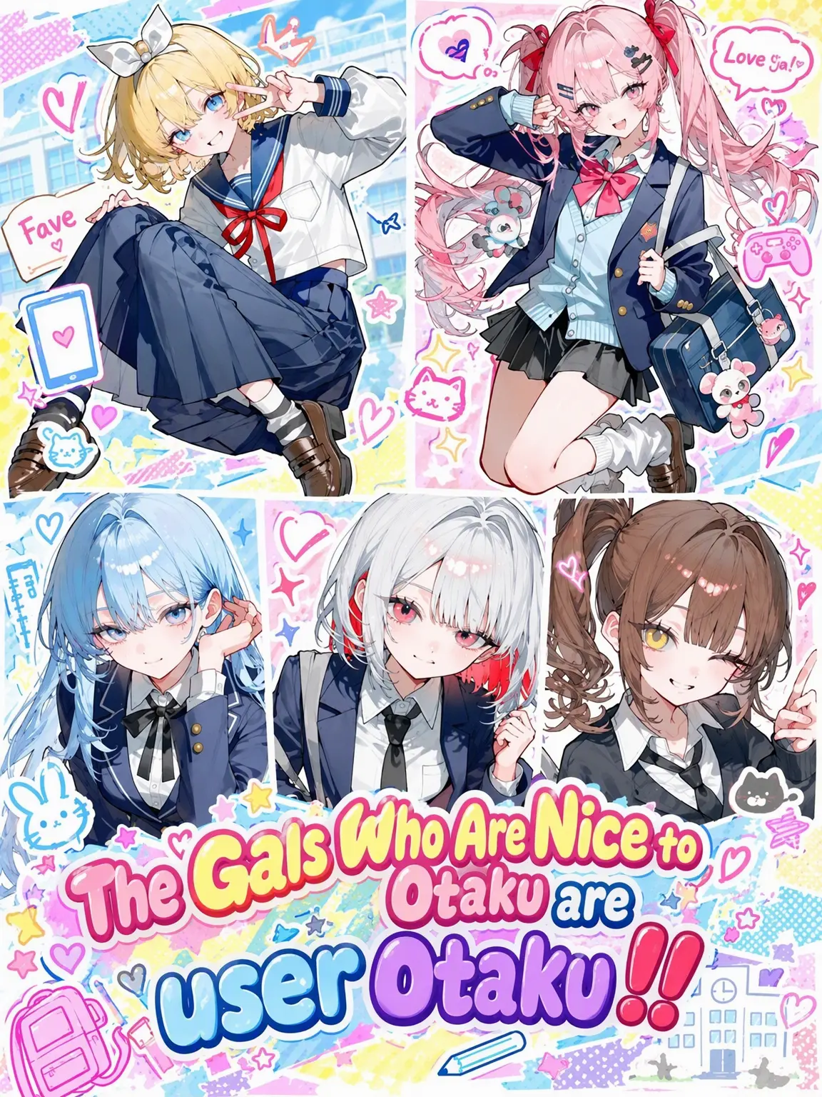 GloomySpray0137의 Otaku-Friendly Gyarus!!