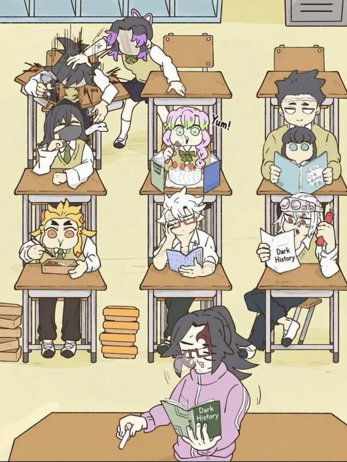 mango..LOVE의 Kimetsu Kindergarten (Fox & Wolf)