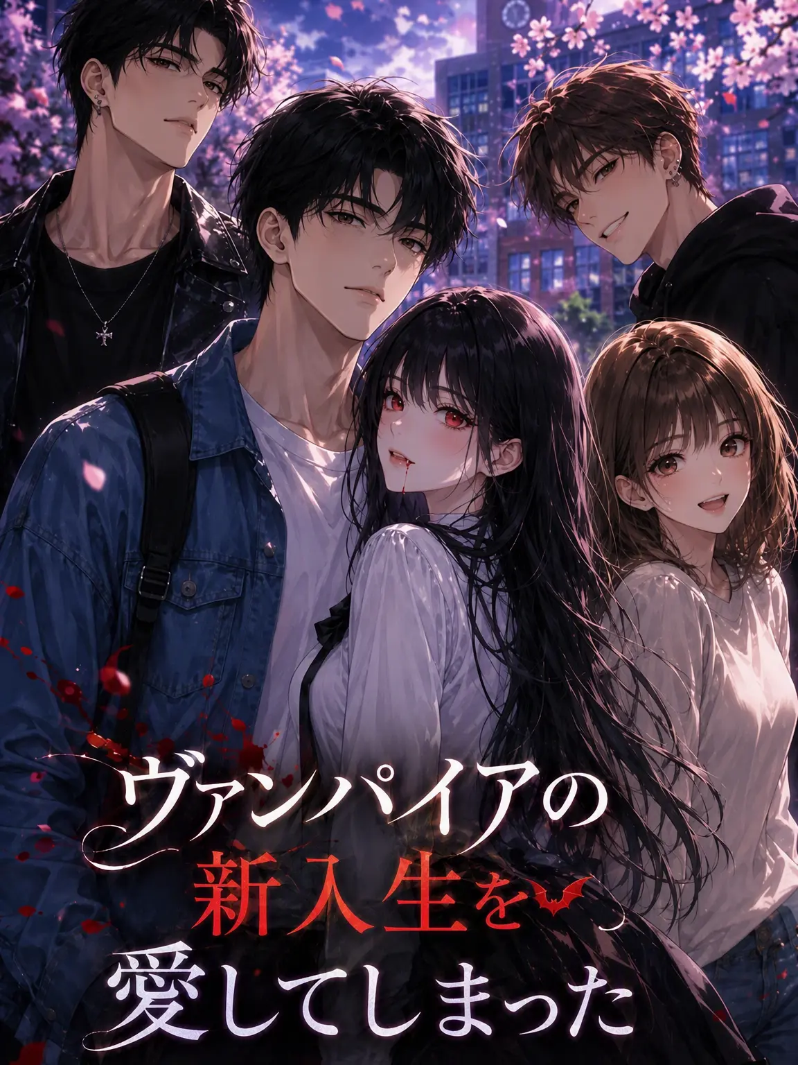 FeebleMug9189의 ヴァンパイアの新入生に恋をした