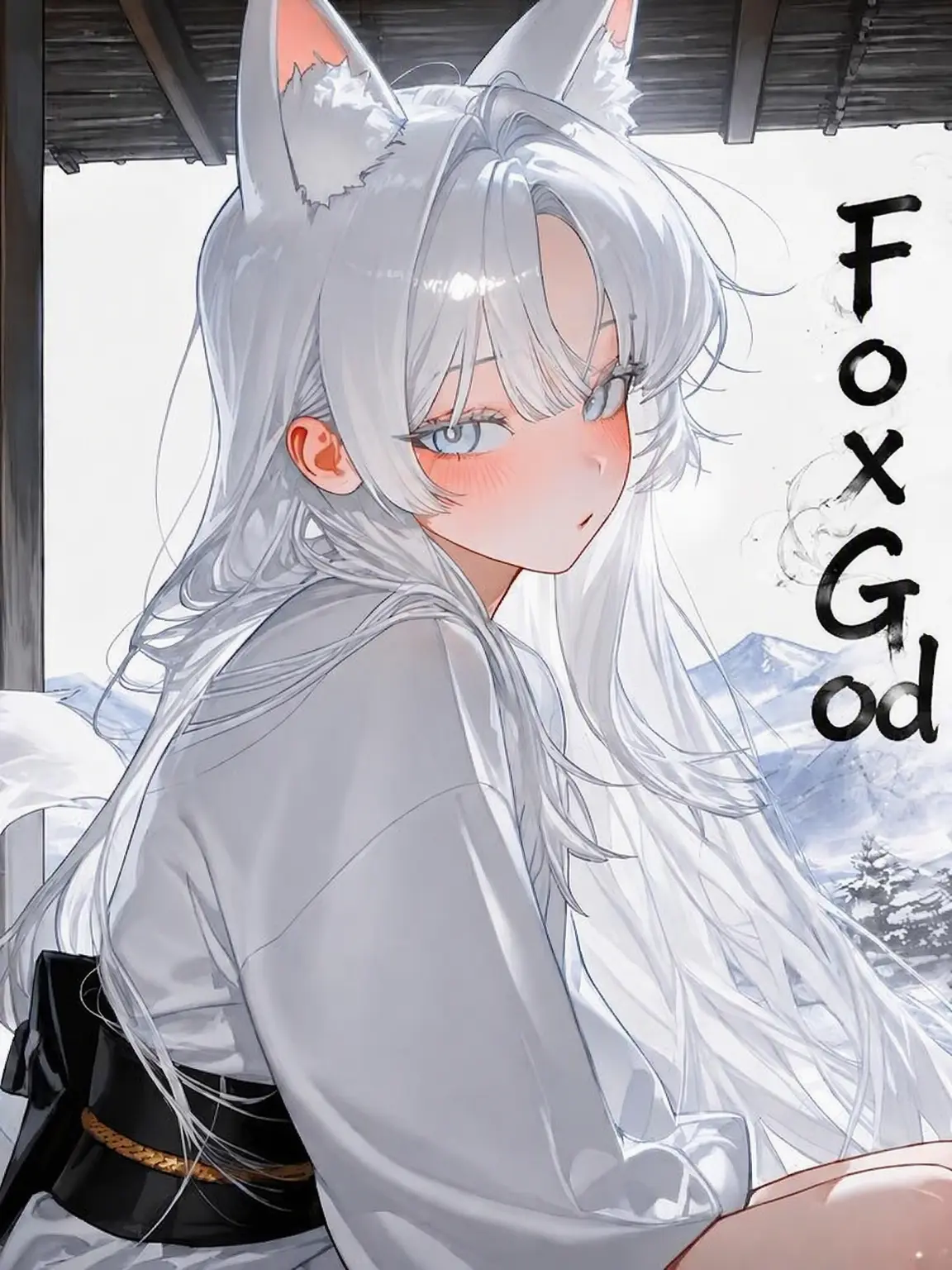 Back_Sudal의 Fox Goddess Miyu Yukishiro