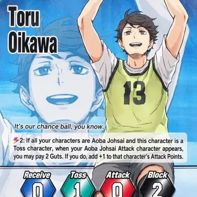 Profile image of Toru Oikawa