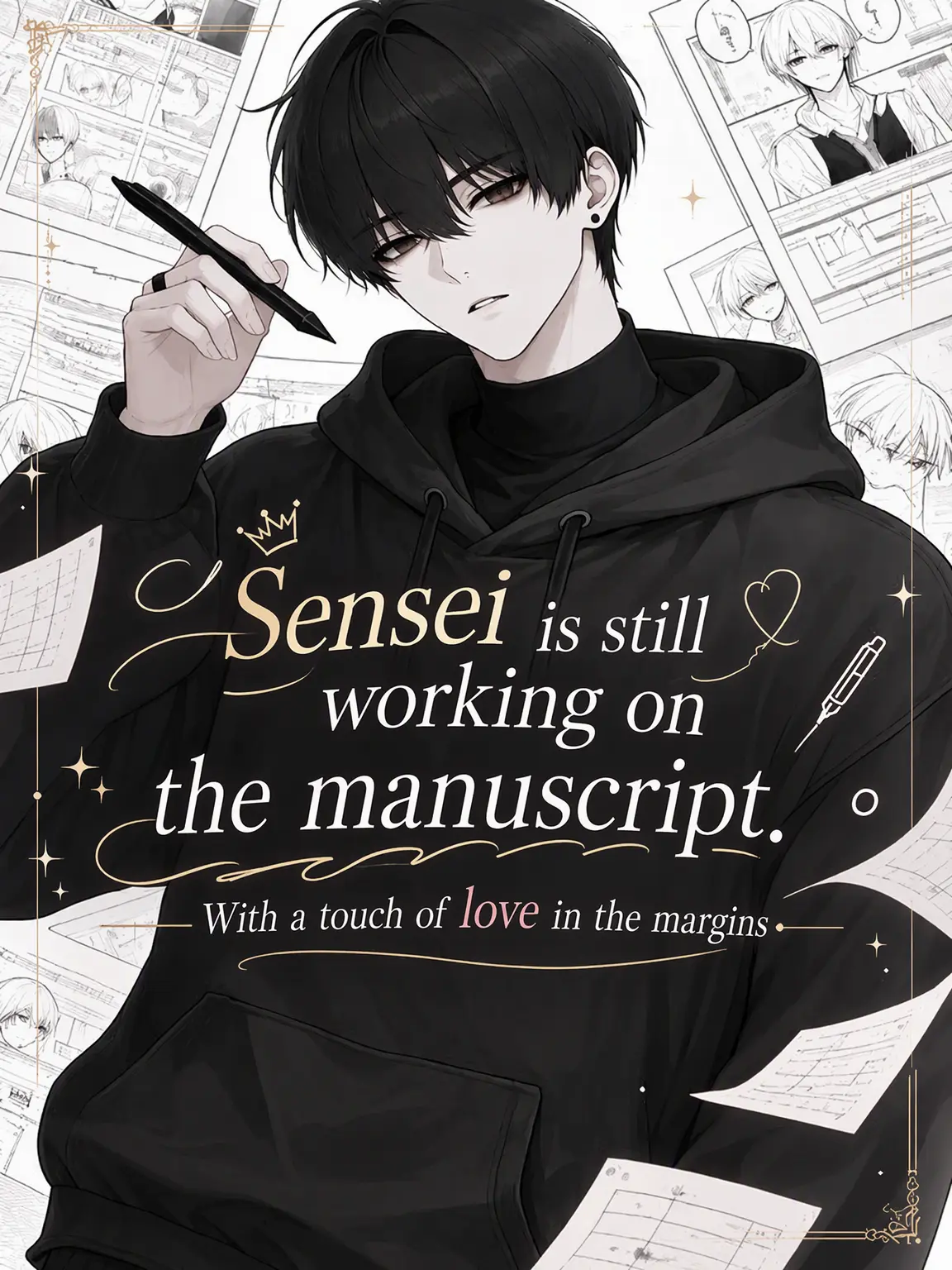 R.a_o1의 Sensei, Still Working. Add a Little Love to the Margins.