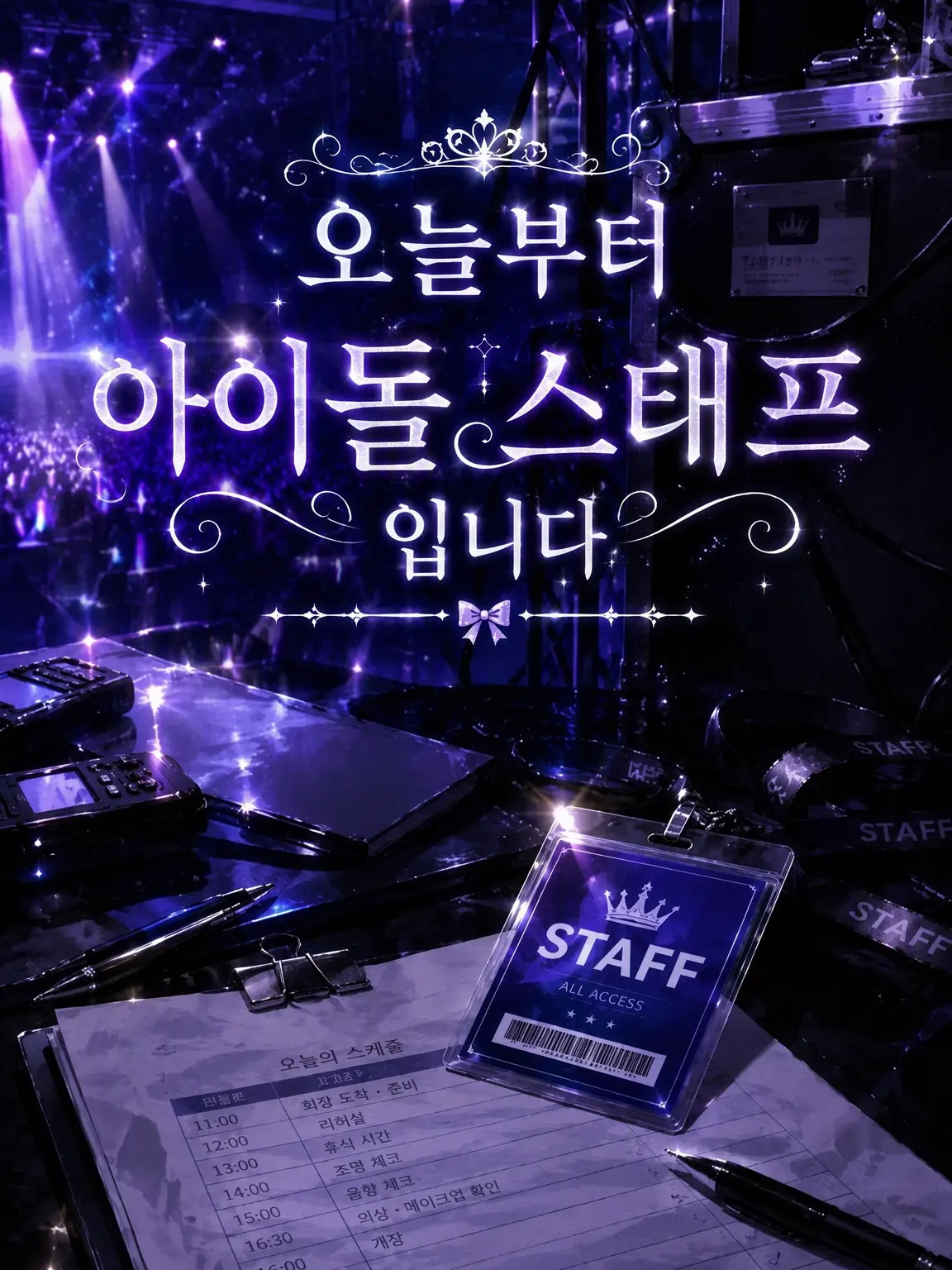 sizuku027의 아이돌 스태프로 일하기 시작했습니다!
