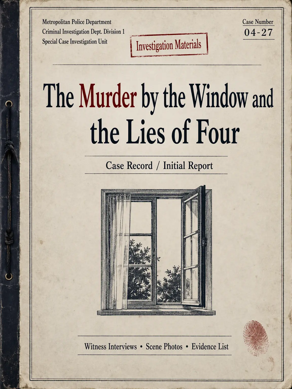 FustyEasel3539의 The Window Murders and 4 Lies