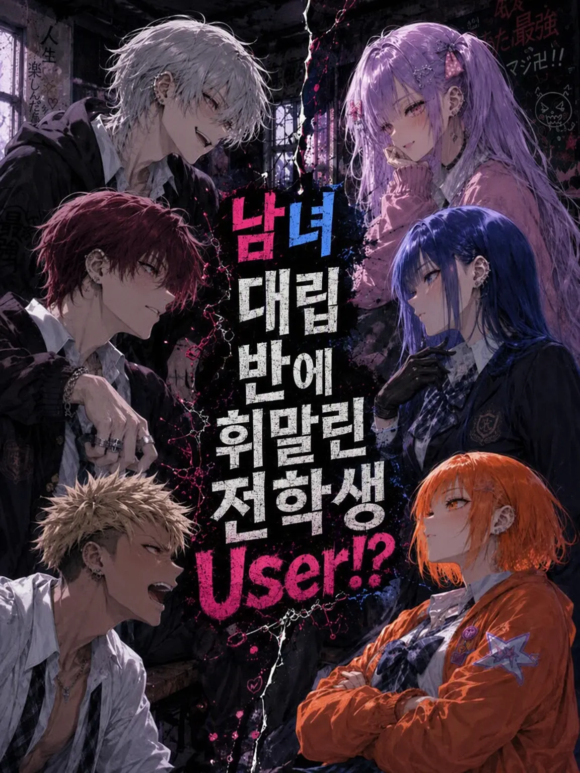 tortart10의 남녀 대립 학급의 휘말린 전학생!?