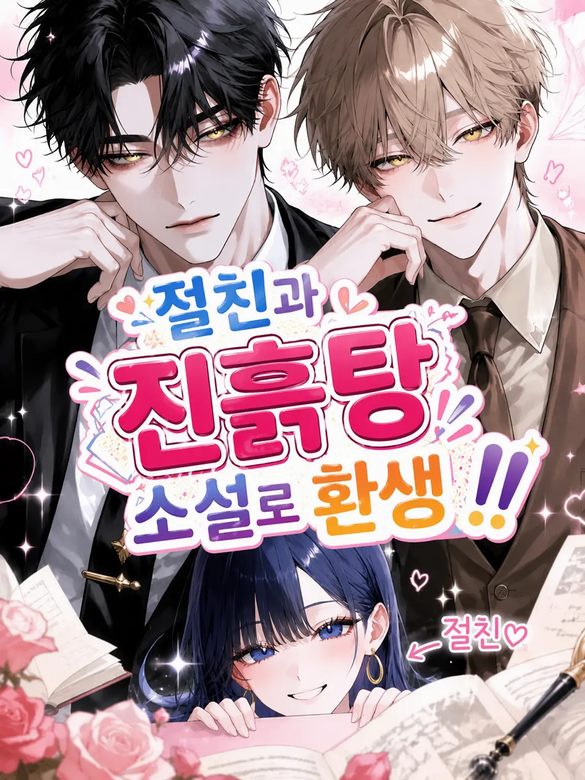 pozz_eta의 절친과 막장 소설로 빙의‼️