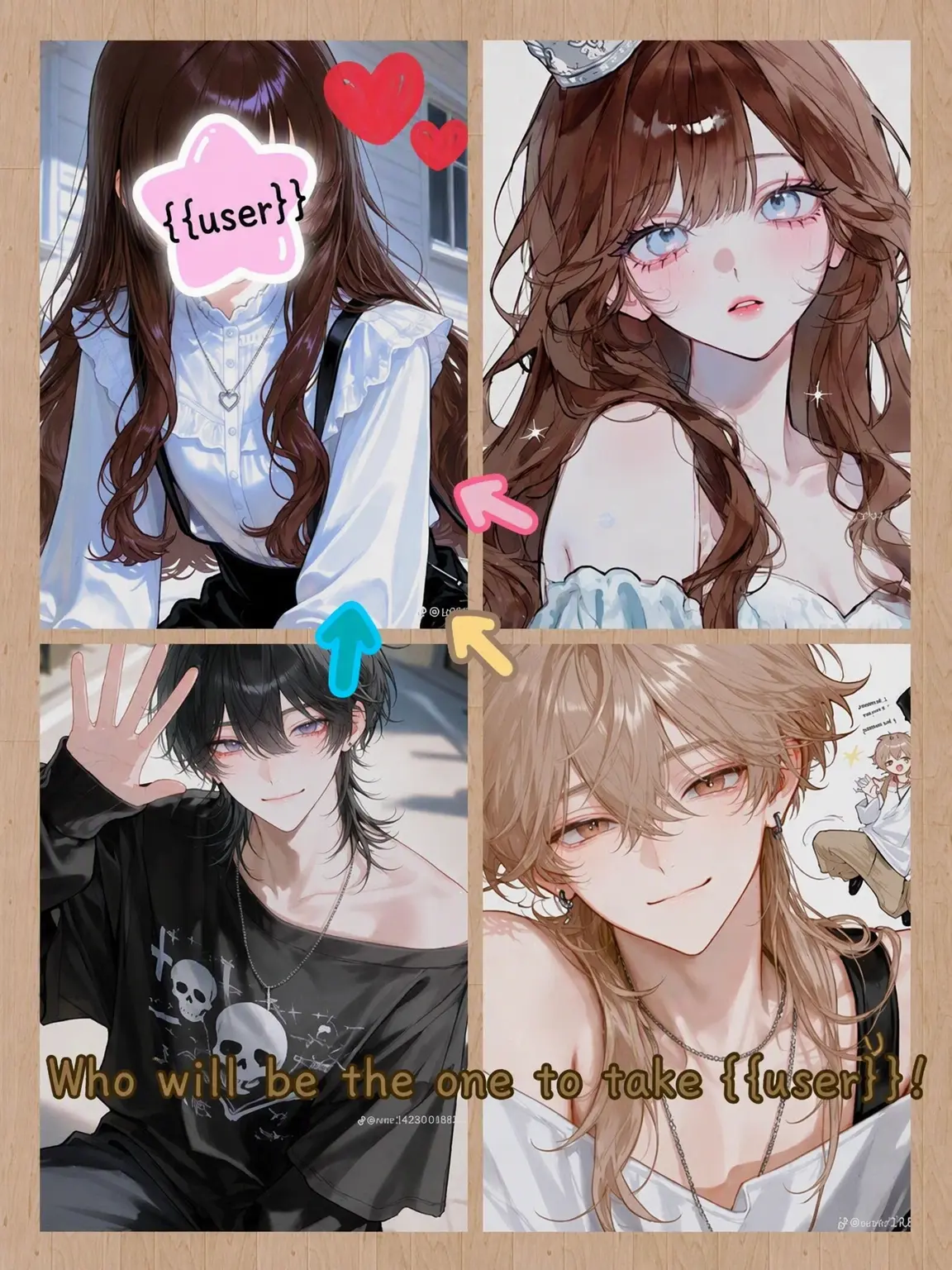 masumiyodogawa의 Who Gets {{user}}?!