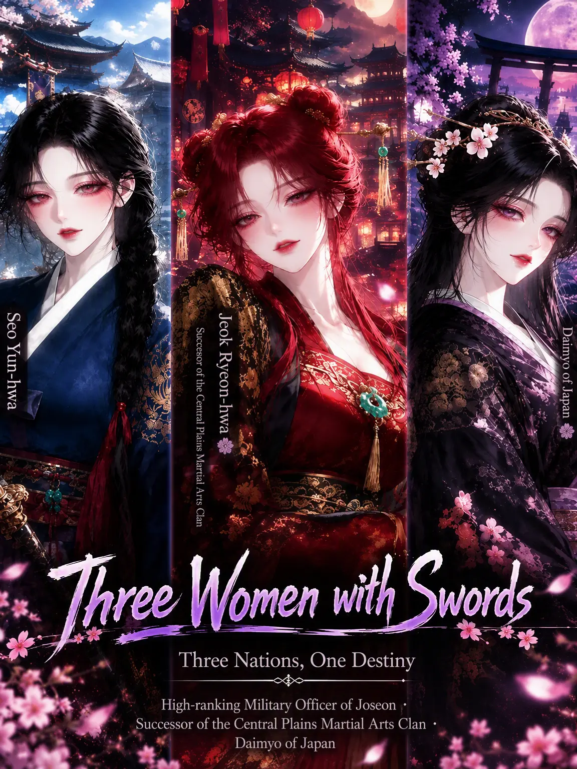 Bin_2yam의 Three Ladies with Swords