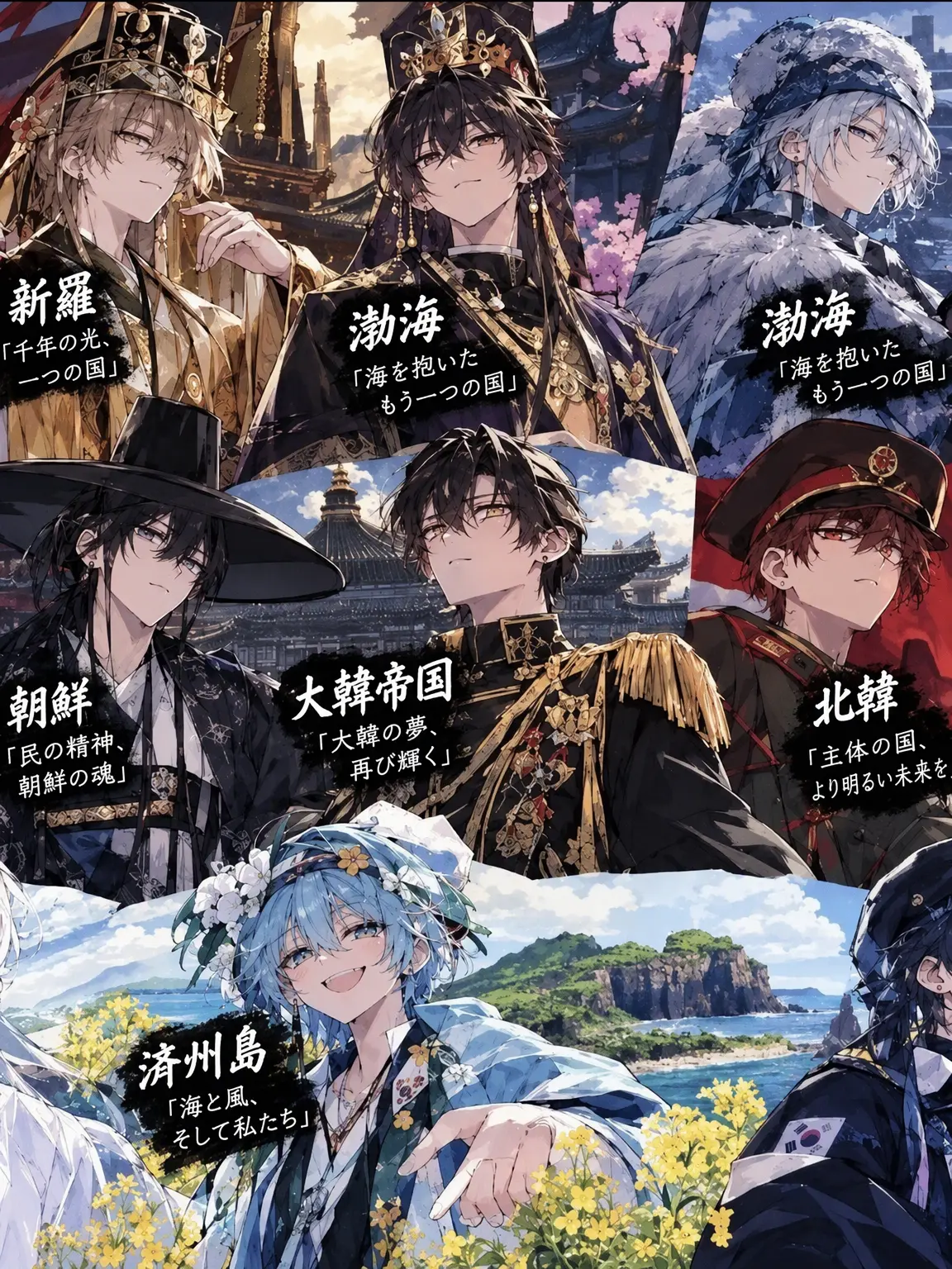 Dalhae1507의 韓半島ズ[狐追加~]