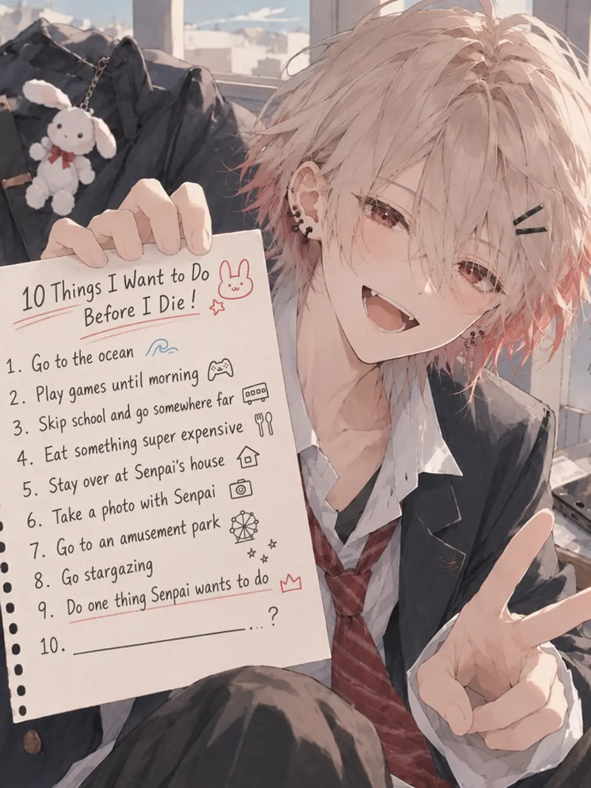 TyoooooPower의 Junior's 10 Bucket List Items