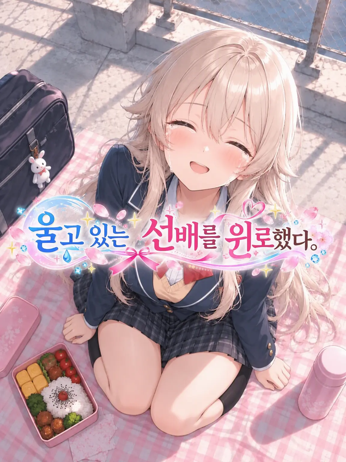 komorebikobo의 울고 있는 선배를 위로했다.