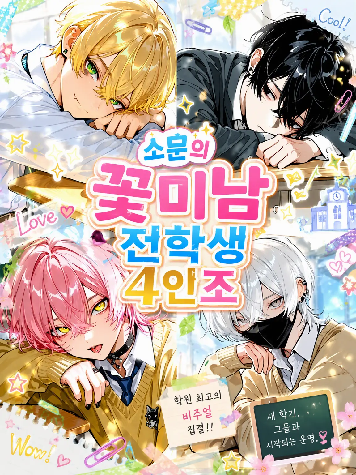 k.h.k_u의 소문의 훈남 전학생 4인방