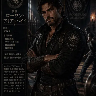 Profile image of ローワン・アイアンハイド教授