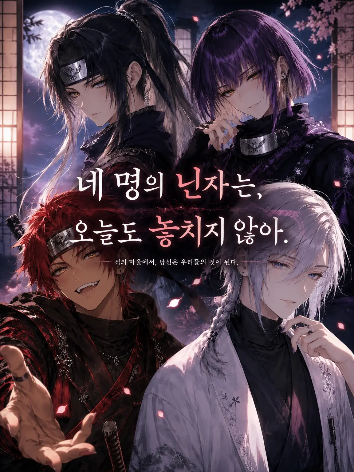 jellyfish0615의 네 명의 닌자는 오늘도 놓치지 않아.