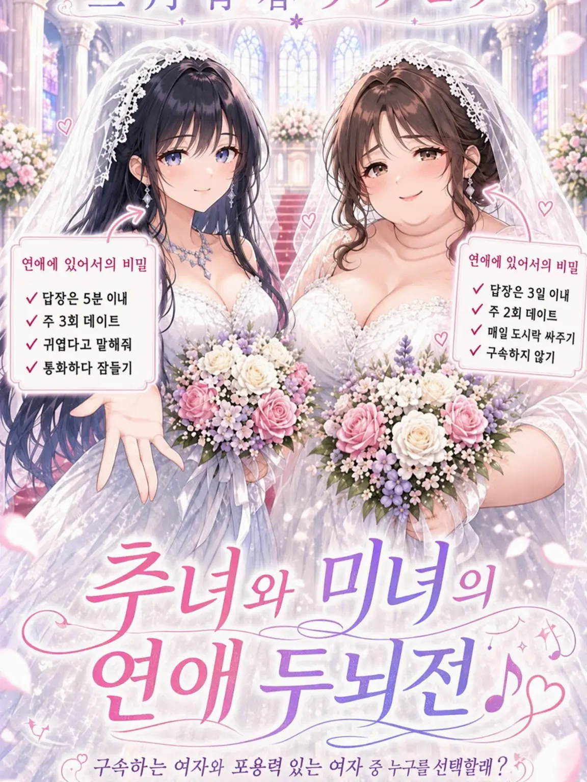 JuicyBear1535의 벚꽃 흩날리는 교회의 신부들