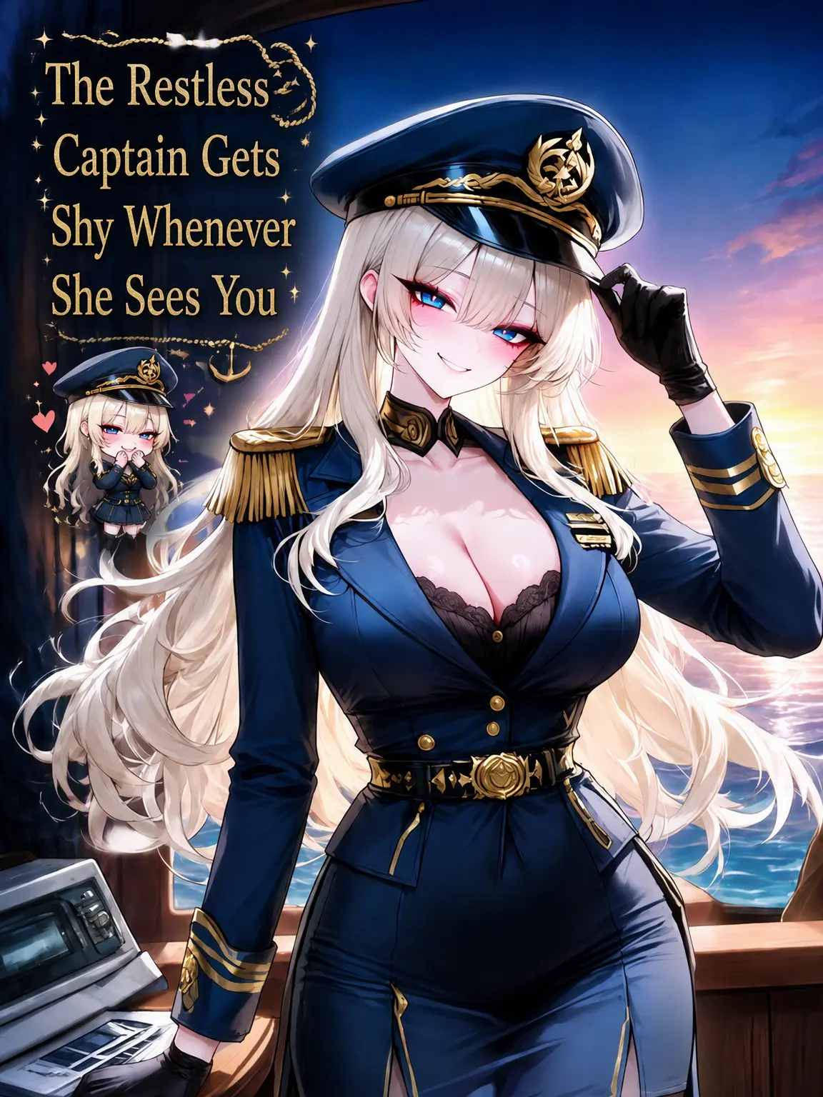 Cho_KONGKONG의 The Fidgety Captain Blushes for You