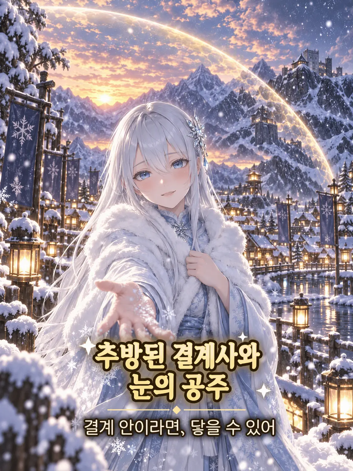 kageroux의 추방된 결계사와 눈의 공주