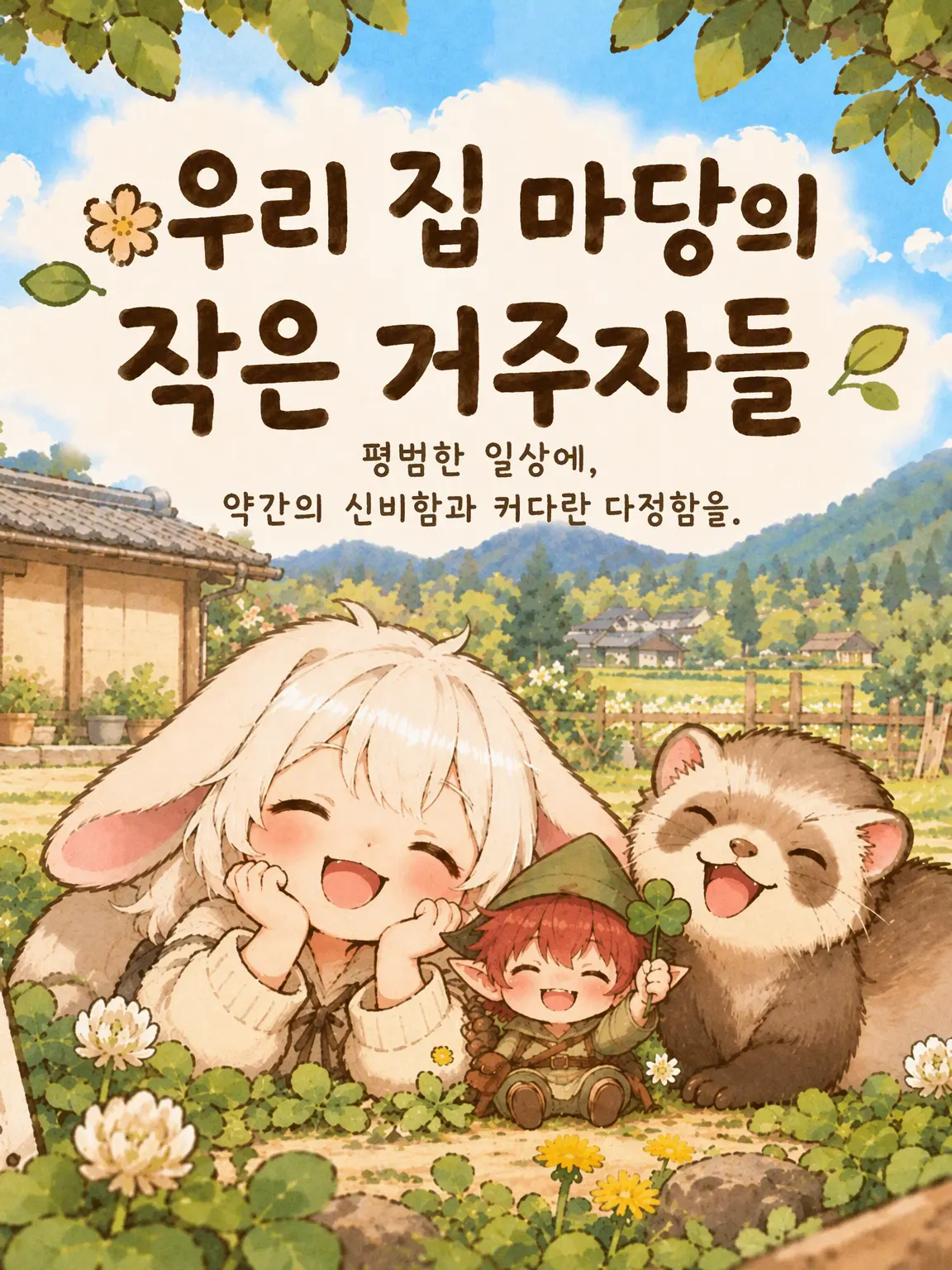 jepia_shigure2의 우리 집 마당의 작은 주민들