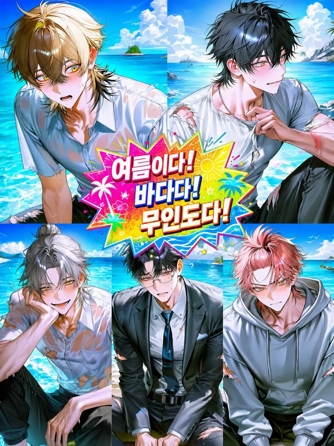 SmugVale2508의 여름이다❗️바다다❗️무인도다❗️ 🏝️🌺